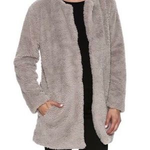 BB Dakota Merril Faux Sherpa Fur Teddy Coat